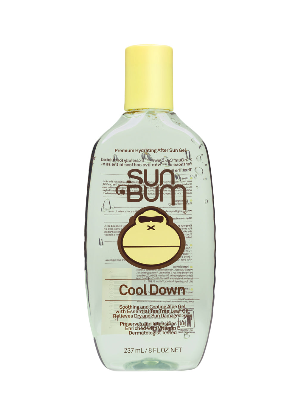 Sun Bum After Sun Cool Down Aloe Gel - Soothing Moisturizer for Sunburn Relief & Skin Hydration | Perfect for Post-Sun Care, Beach Days & Outdoor Activities