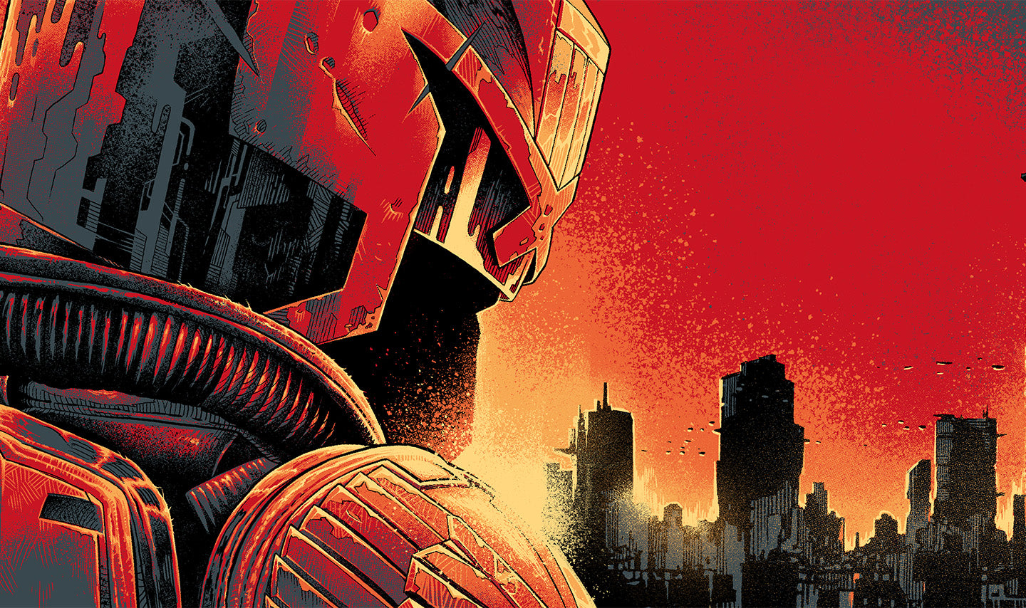 Dredd Movie Poster - High-Quality Print for Home, Office & Theater Decor - Perfect for Movie Fans & Collectors
