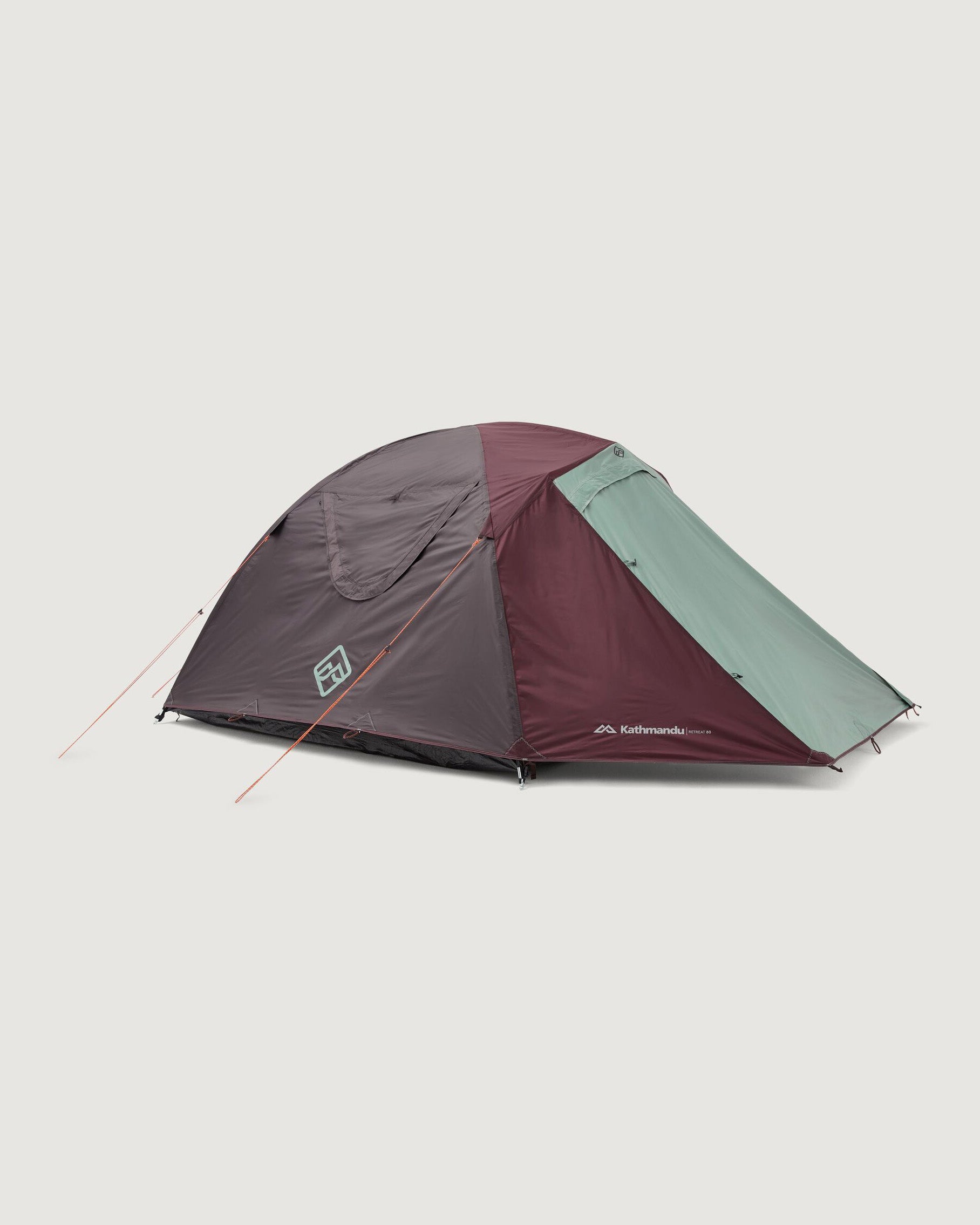 Retreat 80 2-3 Person Camping Tent - Lightweight Waterproof Backpacking Tent for Outdoor Adventures (Gum Tree/Pony Color) | Perfect for Hiking, Camping & Family Trips