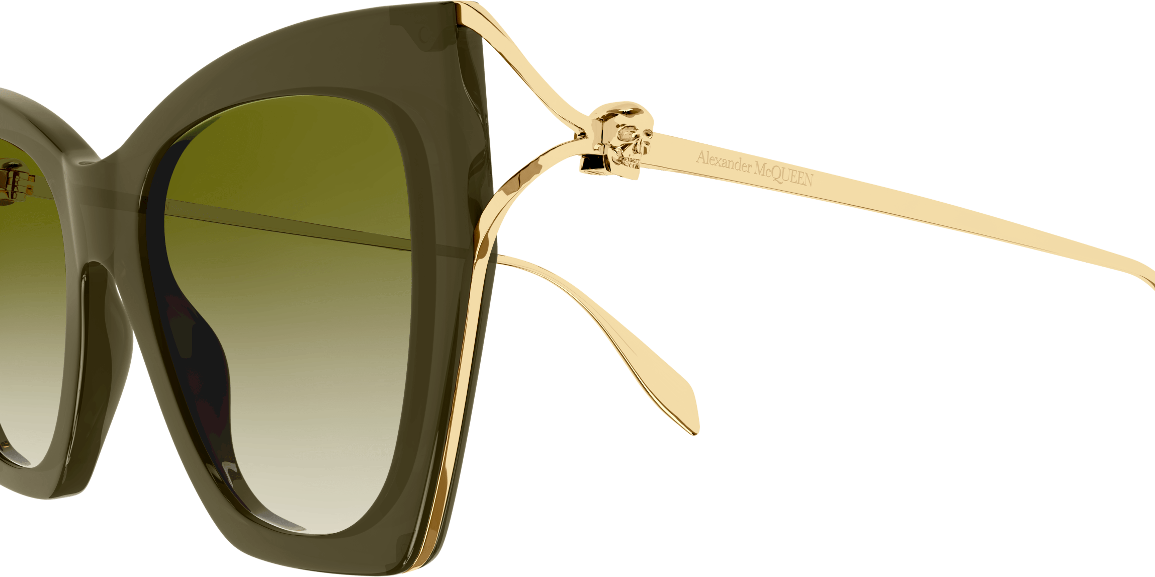 Alexander McQueen AM0375S Sunglasses - Luxury Designer Shades for Men & Women - UV Protection & Polarized Lenses - Perfect for Outdoor Activities, Travel & Fashion