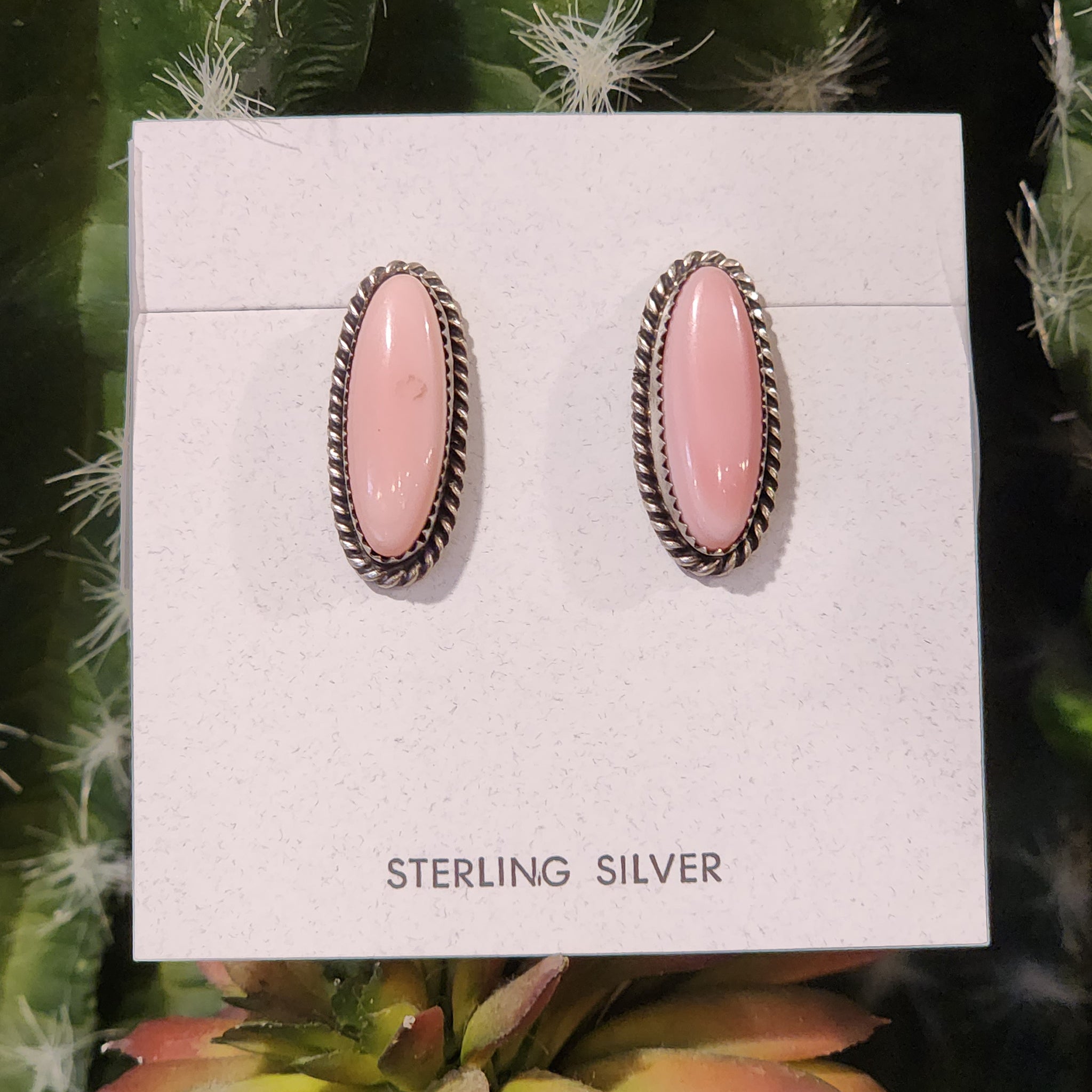 Freda Pink Stud Earrings for Women - Dainty Rose Gold Hoop Earrings - Cute Minimalist Jewelry Gift for Her - Perfect for Everyday Wear, Date Night & Special Occasions