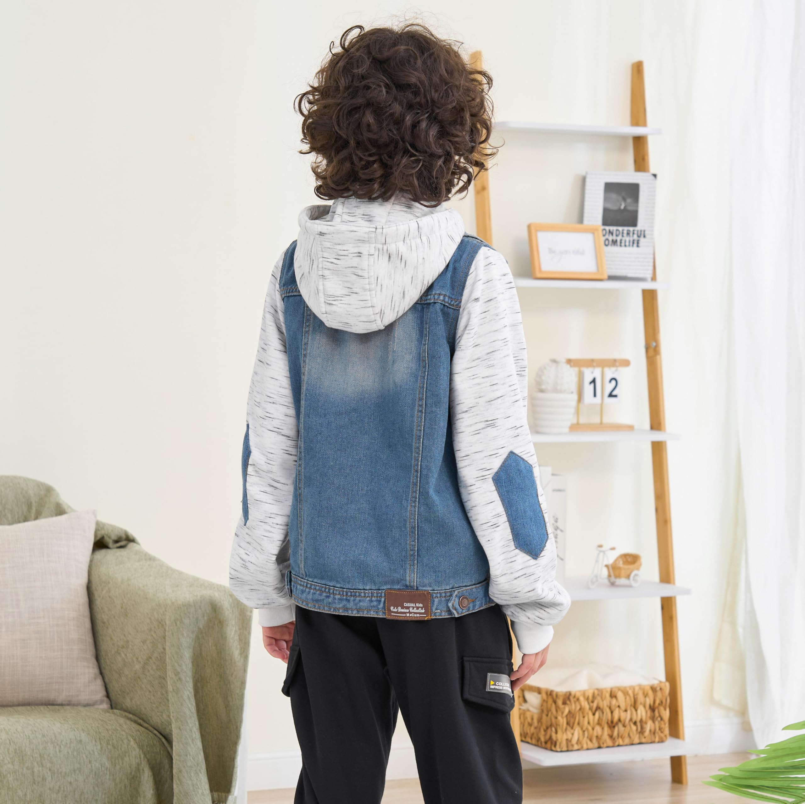 Boys' Denim Jacket for Kids 12M-14 Years | Stylish Outerwear for School, Play & Everyday Wear