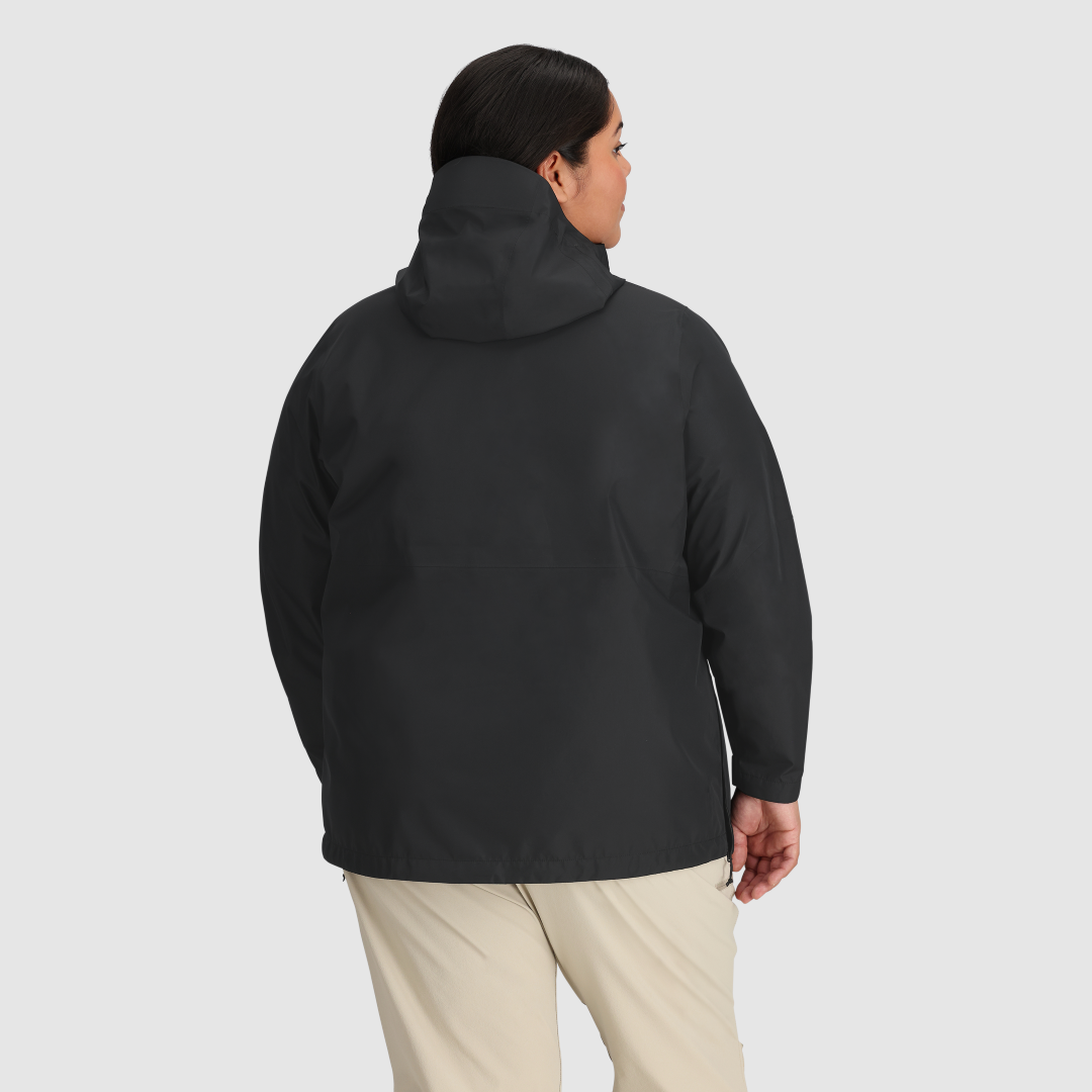 Aspire II Jacket for Women - Lightweight Waterproof Windbreaker with Hood - Perfect for Hiking, Running & Outdoor Activities