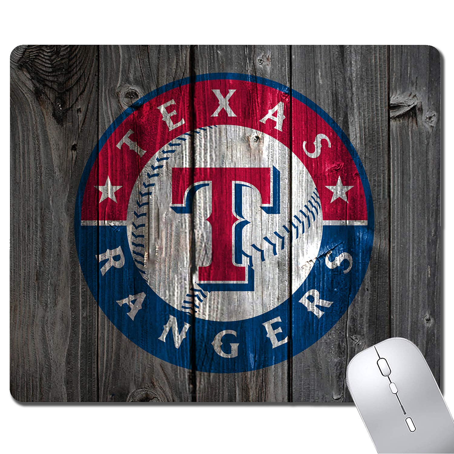 Premium Wood Grain Design Gaming Mouse Pad - Non-Slip Rubber Base for Smooth Control | Ergonomic Desk Accessory for PC, Laptop & Office Work | Perfect for Esports, Gaming & Professional Workspaces
