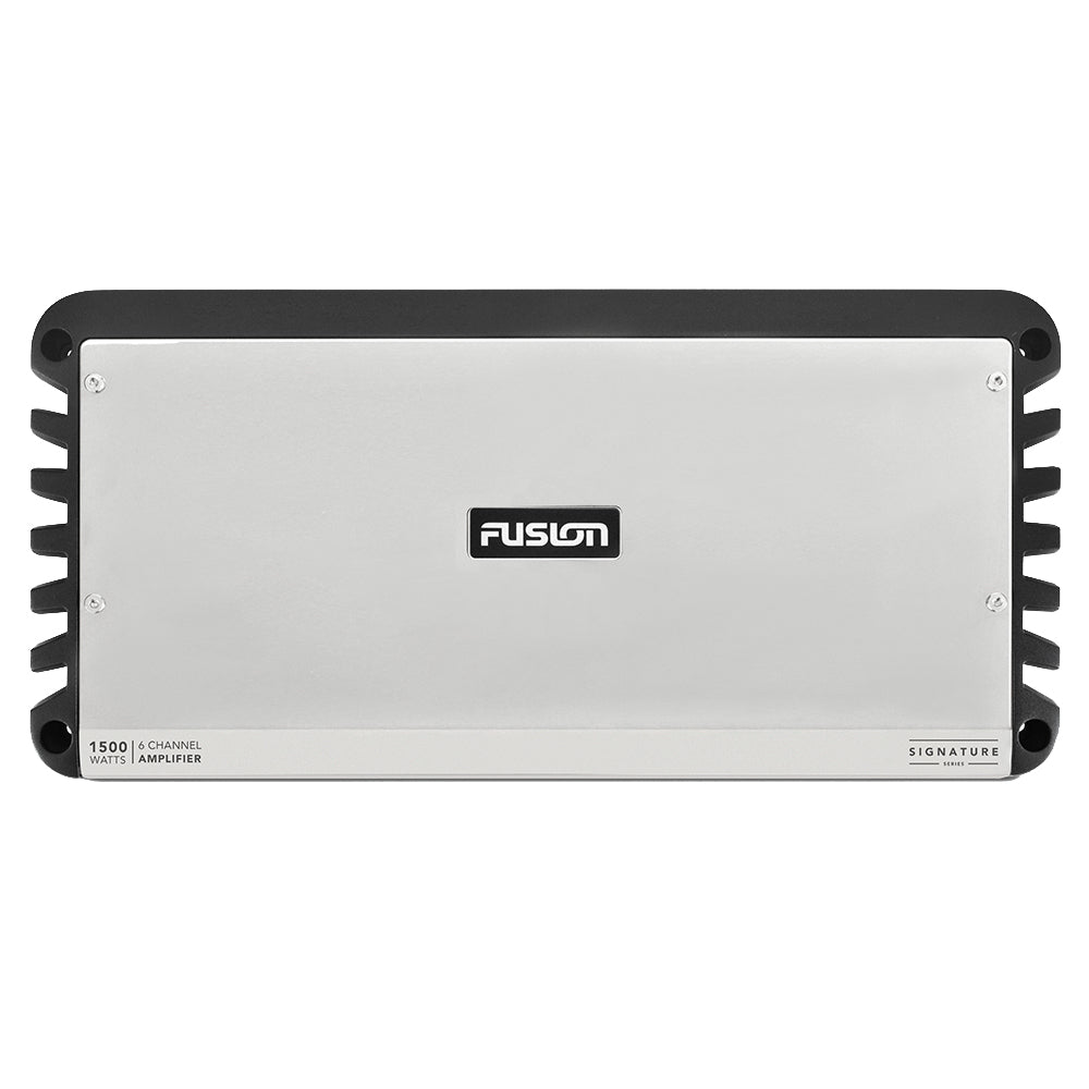 FUSION SG 24DA61500 Signature Series 1500W 6 Channel Marine Amplifier 24V - Perfect for Boat Audio Systems & Waterproof Marine Entertainment
