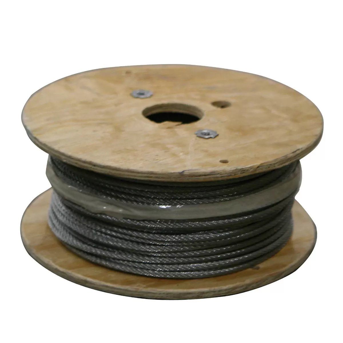 500 ft 7x7 Galvanized Steel Cable Roll - High Strength Wire Rope for Fencing, Construction & DIY Projects