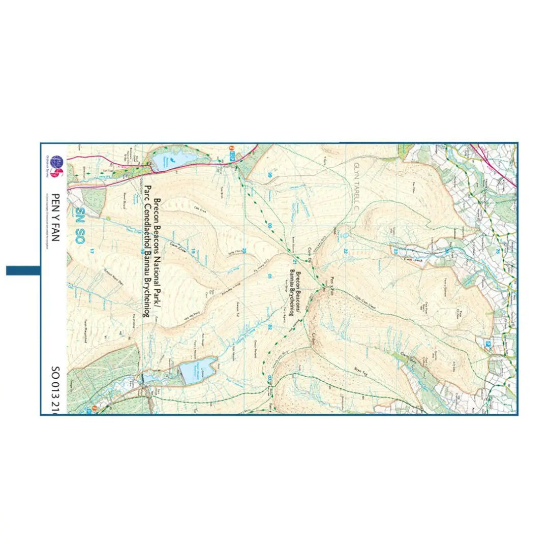 Lifeventure Soft Fibre Ordnance Survey Quick-Dry Travel Towel - Lightweight & Compact for Hiking, Camping & Backpacking Adventures