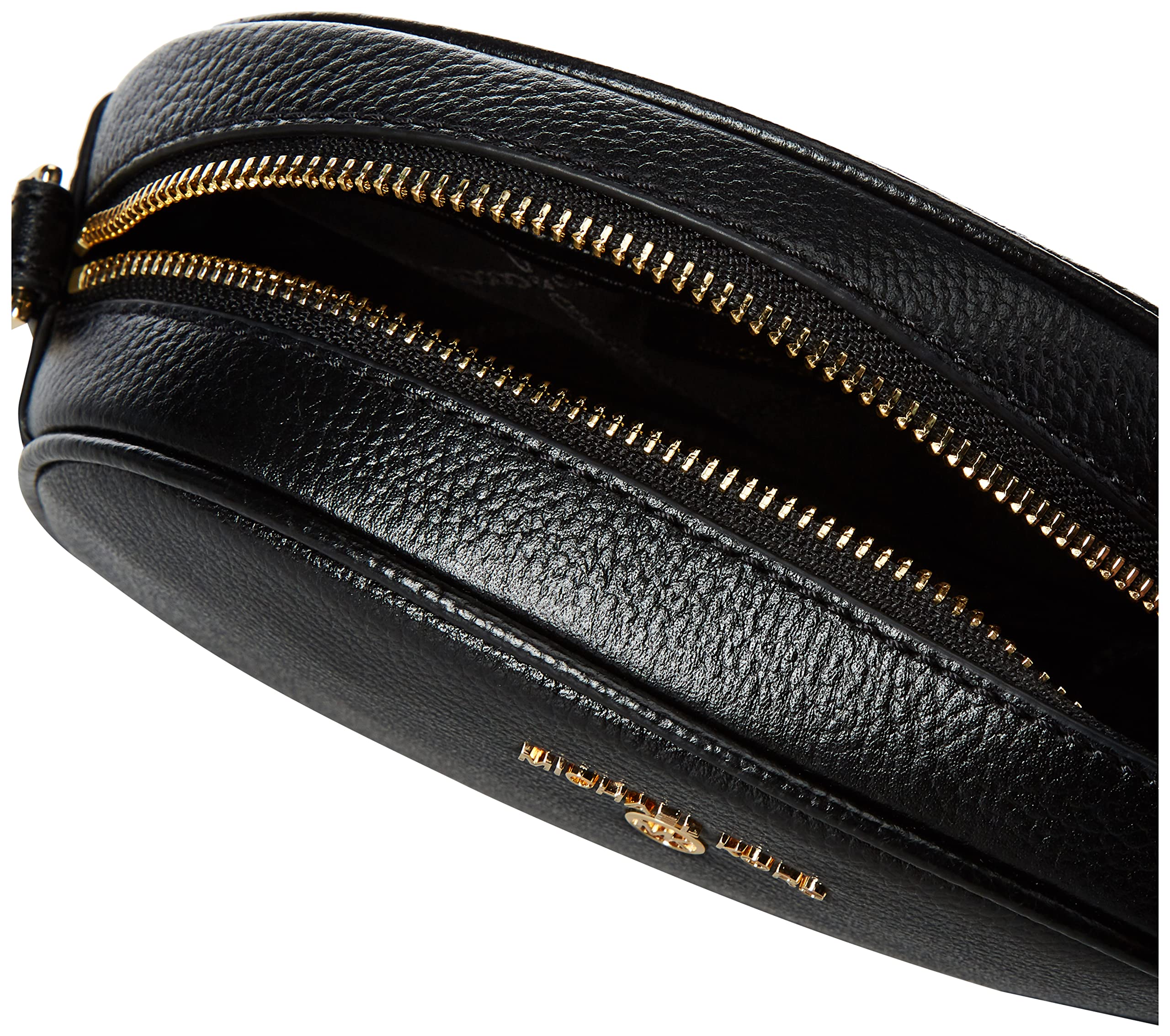 Michael Kors Jet Set Charm Small Oval Camera Crossbody Bag for Women | Genuine Leather Shoulder Purse | Perfect for Travel, Work & Everyday Use