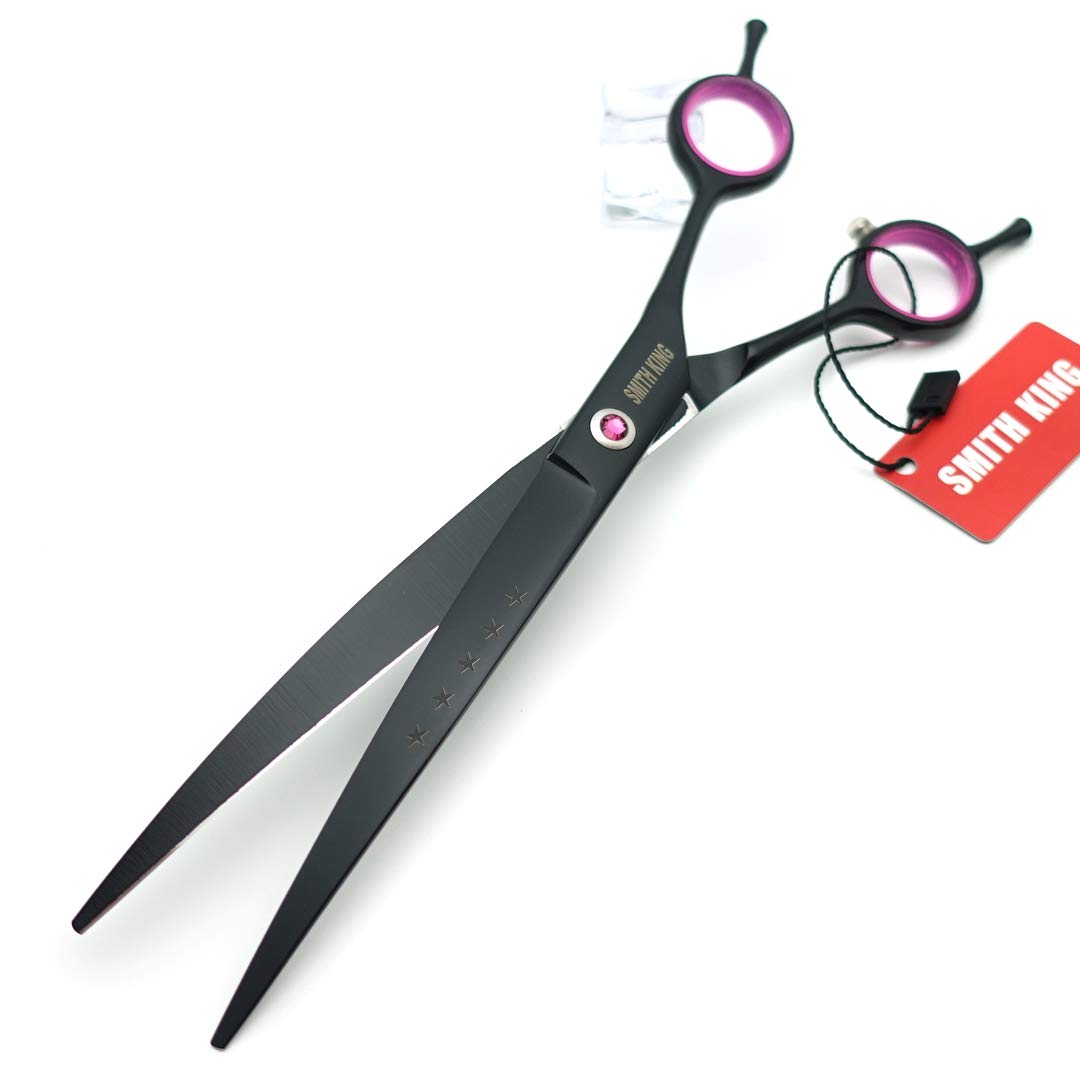 Professional Dog Grooming Scissors Set - 8 Inch Curved Shears for Precise Trimming | Perfect for Pet Grooming, Show Dogs & Home Use