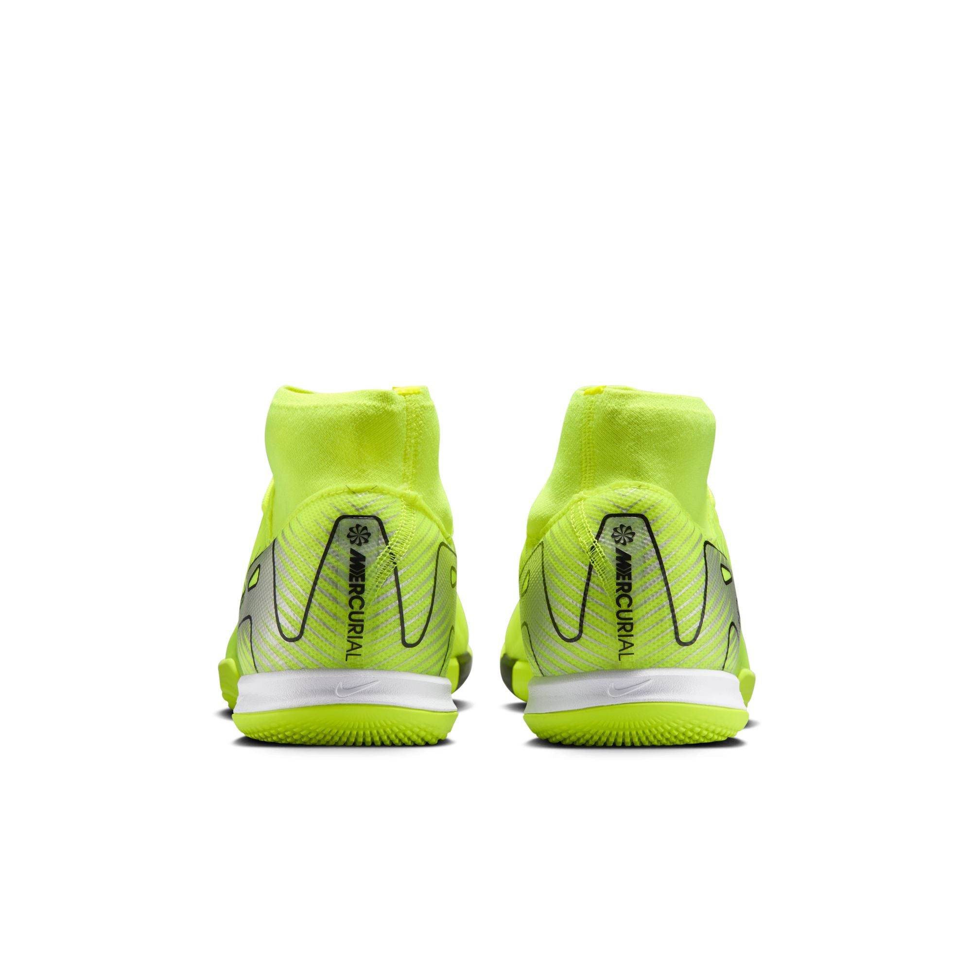 Nike Mercurial Superfly 10 Academy IC Indoor Soccer Shoes for Men - Lightweight Football Cleats with Volt/Black Color - Perfect for Indoor Training, Futsal & Gym Sessions