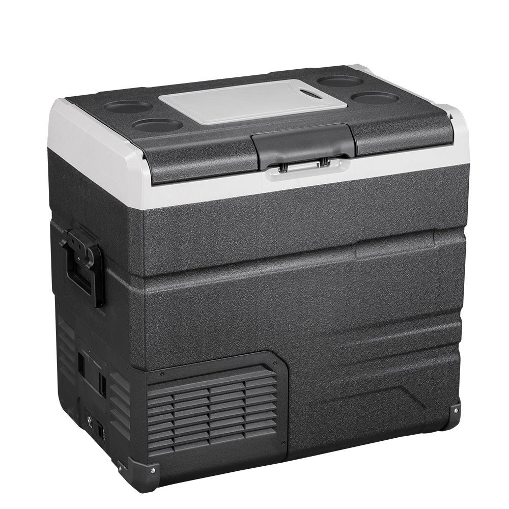 Alpicool TS60 12V/24V Portable Car Refrigerator Freezer - Compact Mini Fridge for Road Trips, Camping & Outdoor Adventures