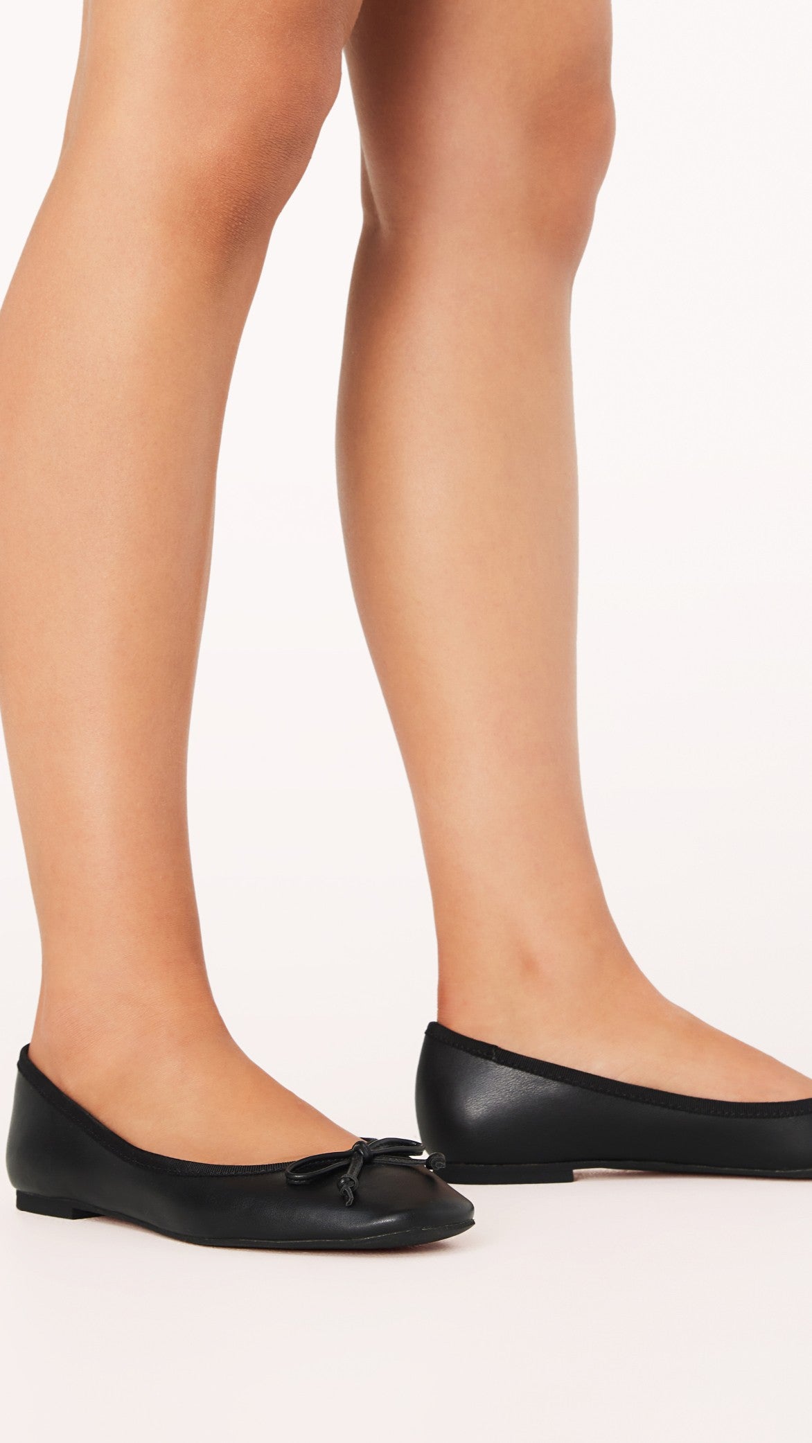 Isaiah Ballet Flats for Women - Comfortable Black Ballet Shoes for Work, Travel & Casual Wear