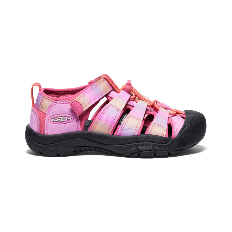Youth Newport H2 Sandals in Hot Pink & Pastel Lavender | Comfortable Slide Sandals for Women & Girls | Perfect for Beach, Pool, and Summer Outfits