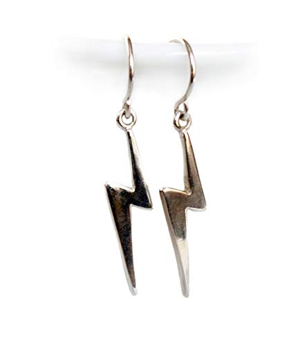 Sterling Silver Lightning Bolt Earrings for Women - Dainty Hypoallergenic Stud Earrings - Perfect for Everyday Wear, Gifts & Special Occasions