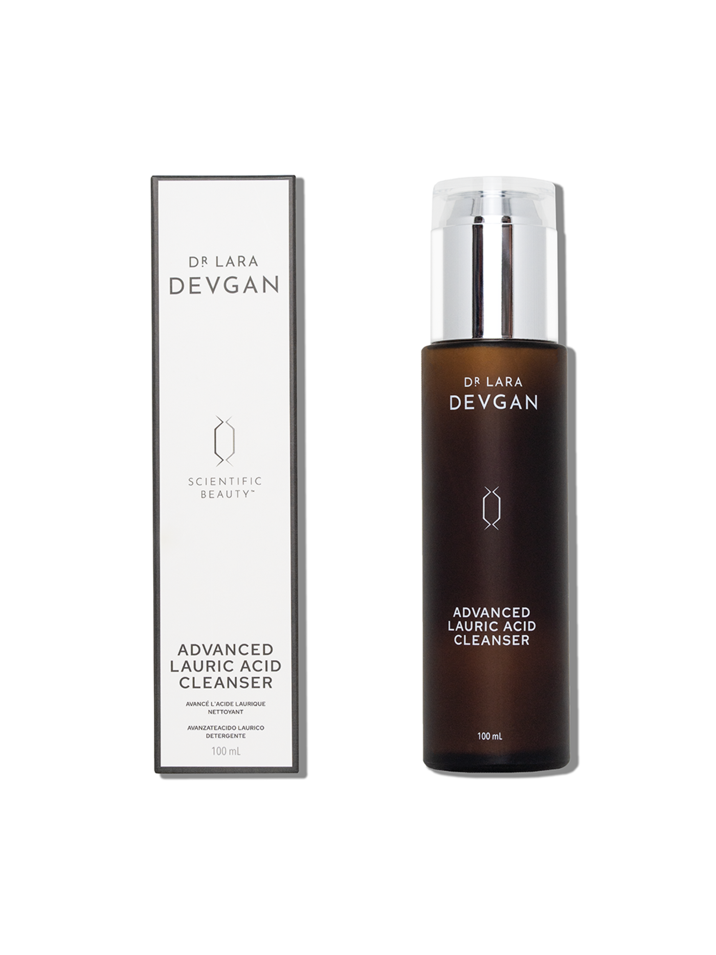 Dr. Devgan Advanced Lauric Acid Facial Cleanser - Gentle Foaming Face Wash for Acne-Prone & Sensitive Skin | Perfect for Morning & Night Skincare Routine