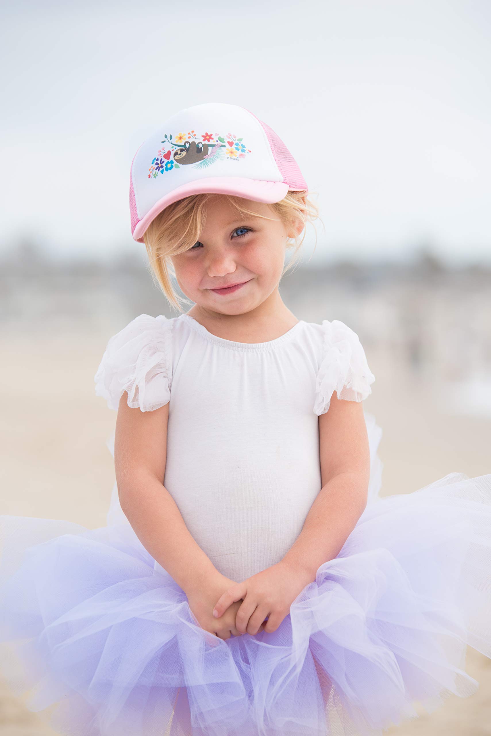 Toddler Baseball Hat for Boys & Girls - Adjustable Baby Snapback Hats - Cute Infant Summer Caps - Breathable Cotton Trucker Style - Perfect for Outdoor Play, Beach & Sun Protection