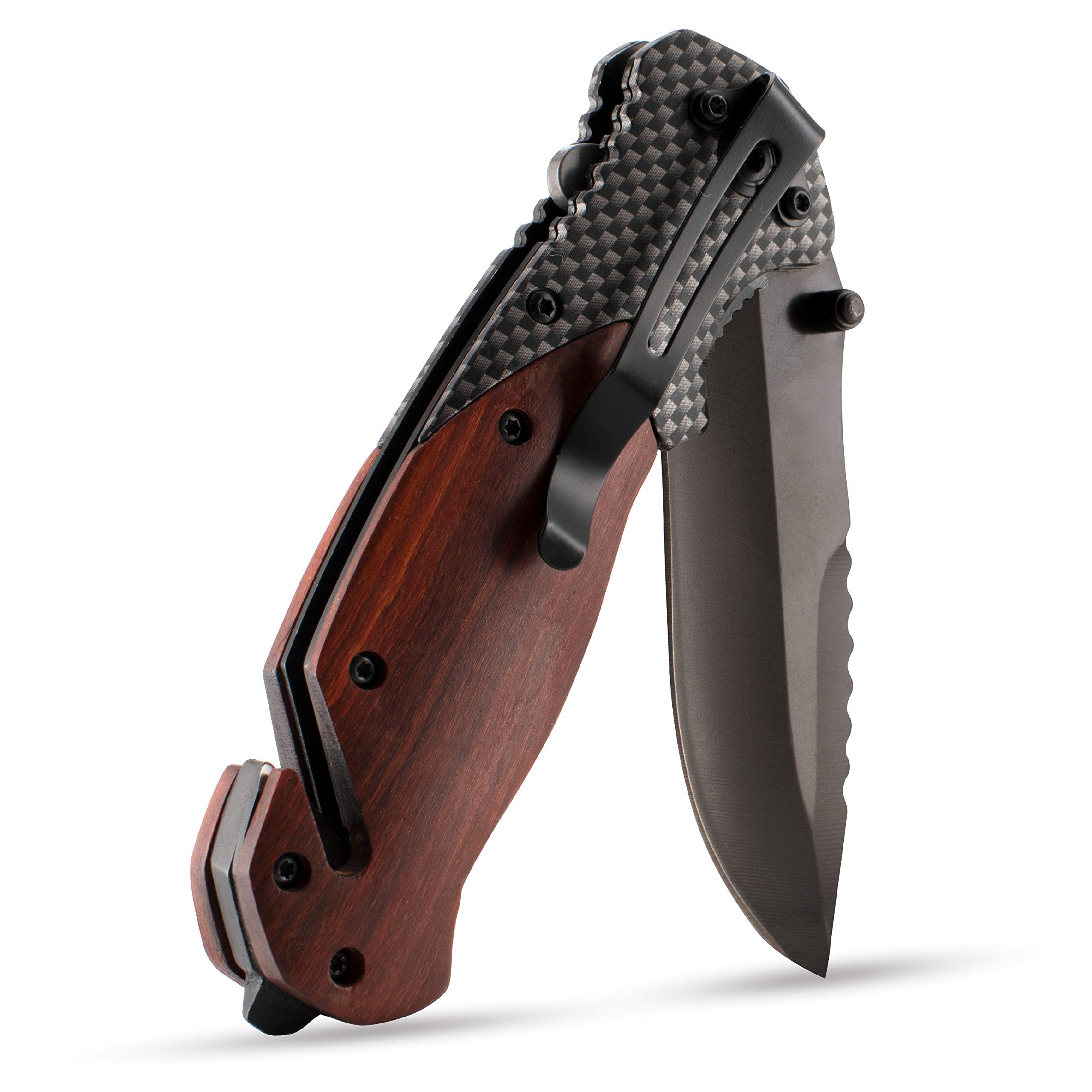 Personalized Groomsmen Pocket Knife Set of 10 - Custom Engraved with Name, Title & Wedding Date - Unique Groomsman Gift for Men - Perfect for Weddings, Bachelor Parties & Special Occasions
