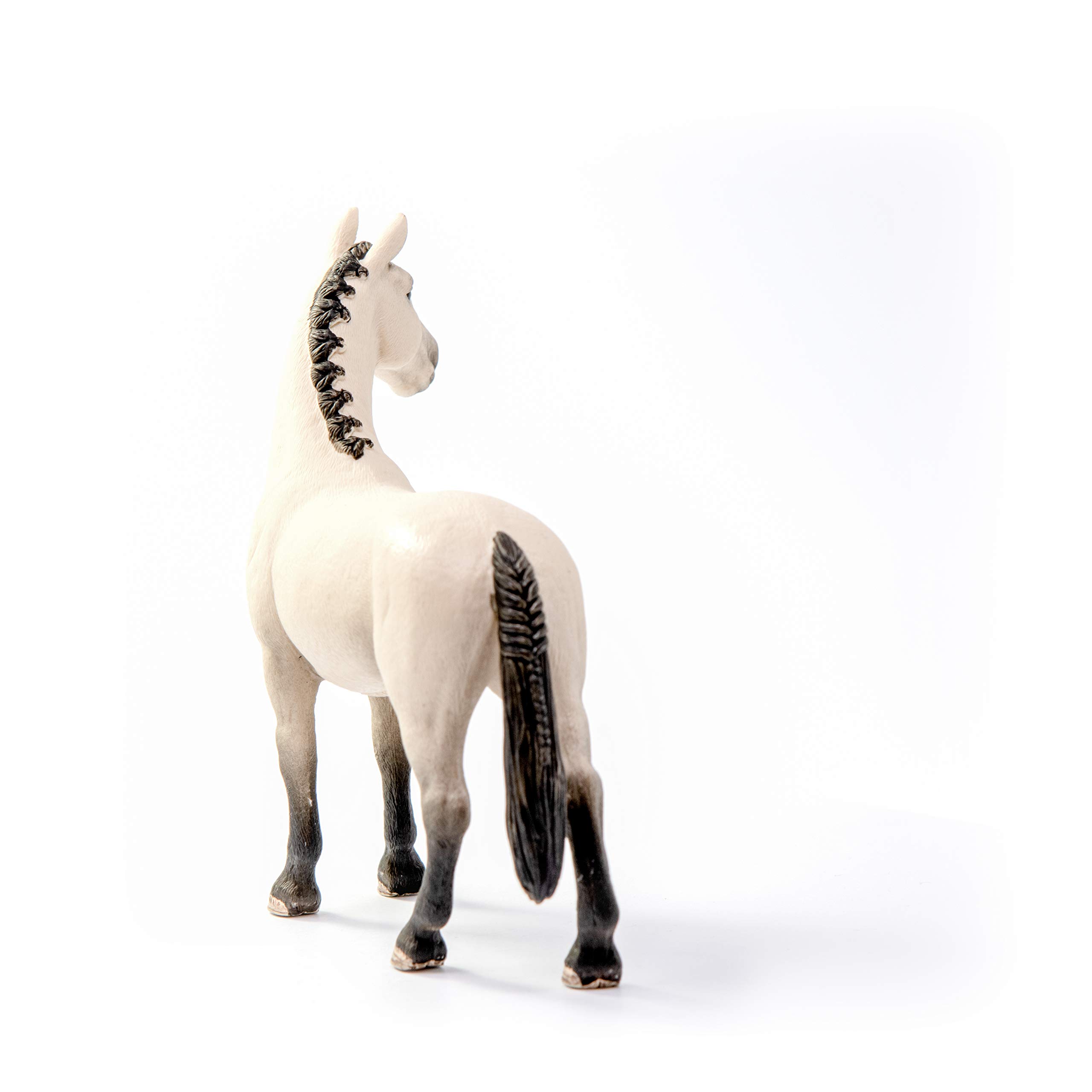Red Hannoverian Gelding Horse Figurine - Collectible Equestrian Statue for Home Decor, Gift for Horse Lovers