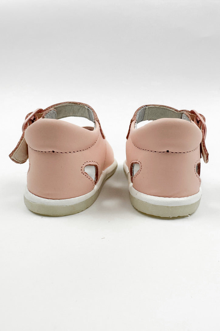Sierra Pink Leather Sandals for Women - Comfortable Summer Beach Sandals with Soft Leather Straps - Perfect for Vacation, Walking, and Outdoor Activities