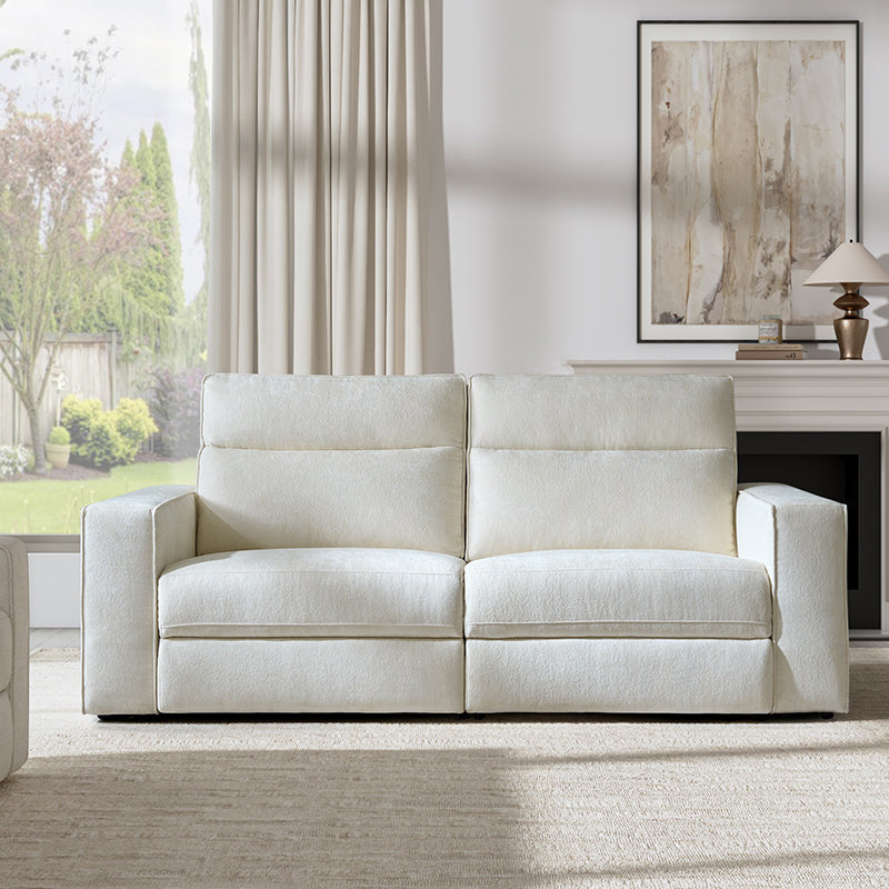EliteNest Smart Modular Sofa with Power Recliners - Easy Assembly, Customizable Living Room Furniture for Modern Home & Entertainment Spaces