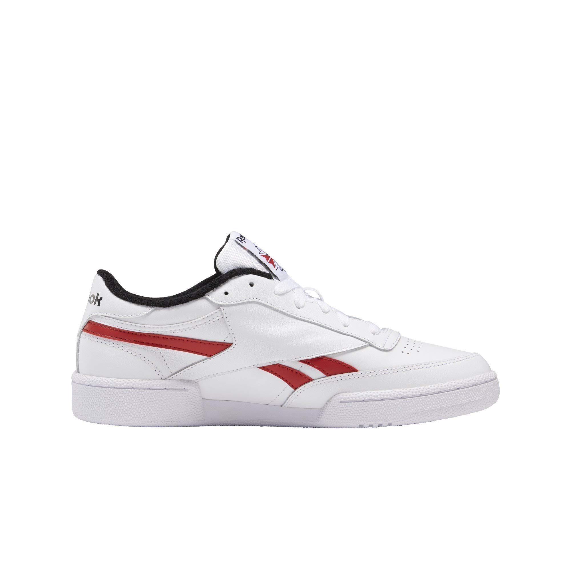 Reebok Men's Club C Revenge Mu Gymnastics Shoes - Classic White Leather Sneakers for Men | Comfortable & Durable Training Shoes for Gym, Workouts & Casual Wear