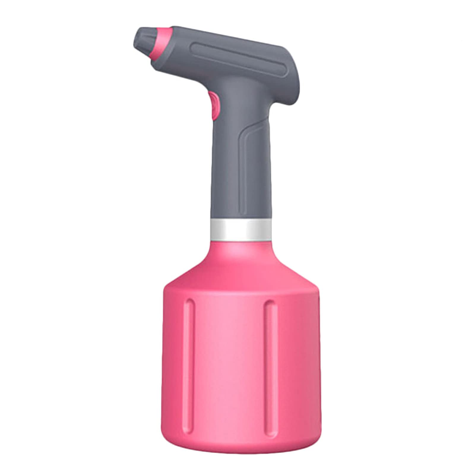 Gmjay Rechargeable Electric Garden Sprayer - 2L Water Mist Spray Bottle for Lawn, Plants & Flowers | Portable Pressure Sprayer for Gardening, Cleaning & Pest Control (Pink)