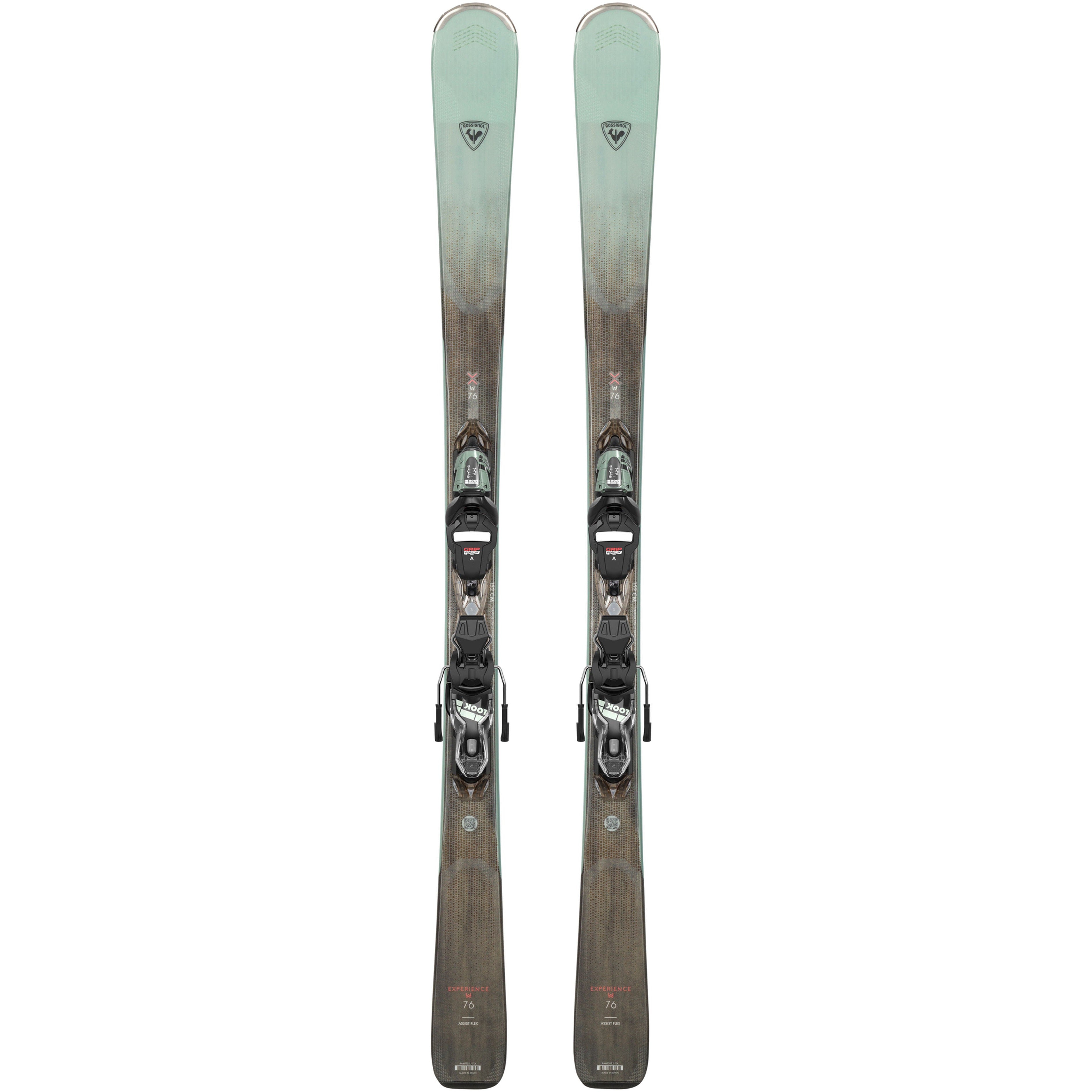 Rossignol EXPERIENCE W 76 Ski with XP10 Binding 2025 - Women's All-Mountain Skis for Groomed Trails & Powder | Perfect for Resort Skiing & Freeride Adventures