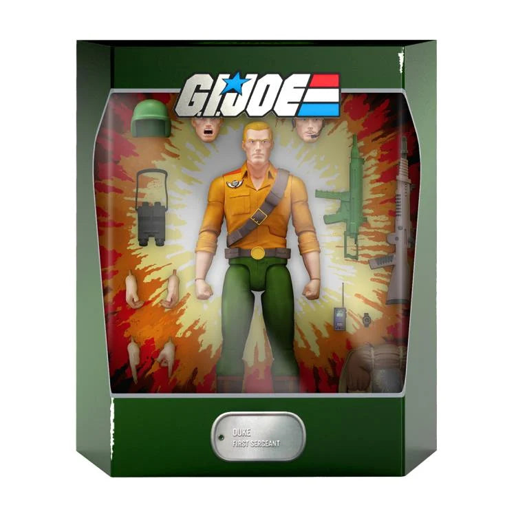G.I. Joe ULTIMATES! Duke Action Figure - 6-Inch Collectible Military Toy with Accessories for Display & Play | Perfect for Collectors, Gifts & Role-Playing Scenes