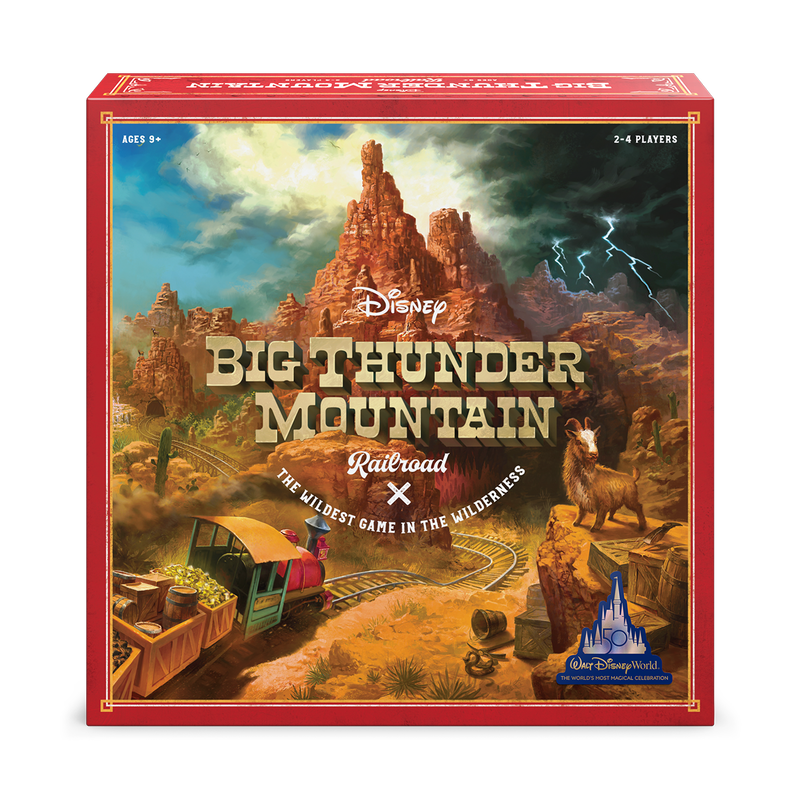 Disney Big Thunder Mountain Railroad Game - Exciting Adventure Board Game for Kids & Families - Perfect for Game Nights & Disney Theme Park Fans