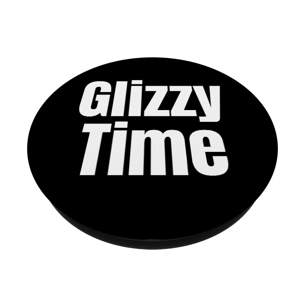Funny Glizzy Time PopGrip - Swappable Phone Grip for Adults, Perfect Gag Gift for Parties