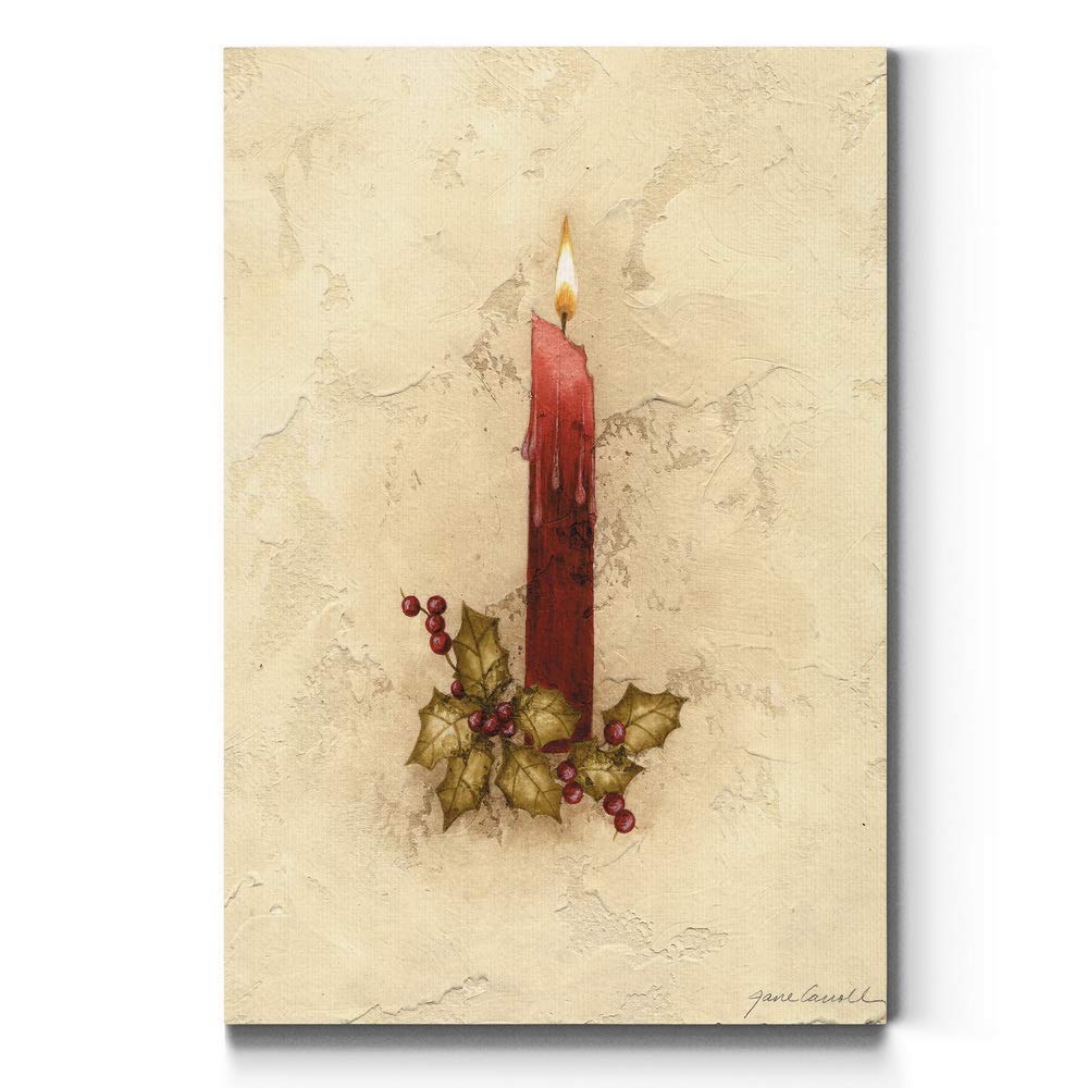 Christmas Canvas Wall Art - Holiday Décor with Hot Chocolate & Gingerbread House - 32x48 Inch - Perfect for Living Room, Bedroom & Seasonal Home Decor