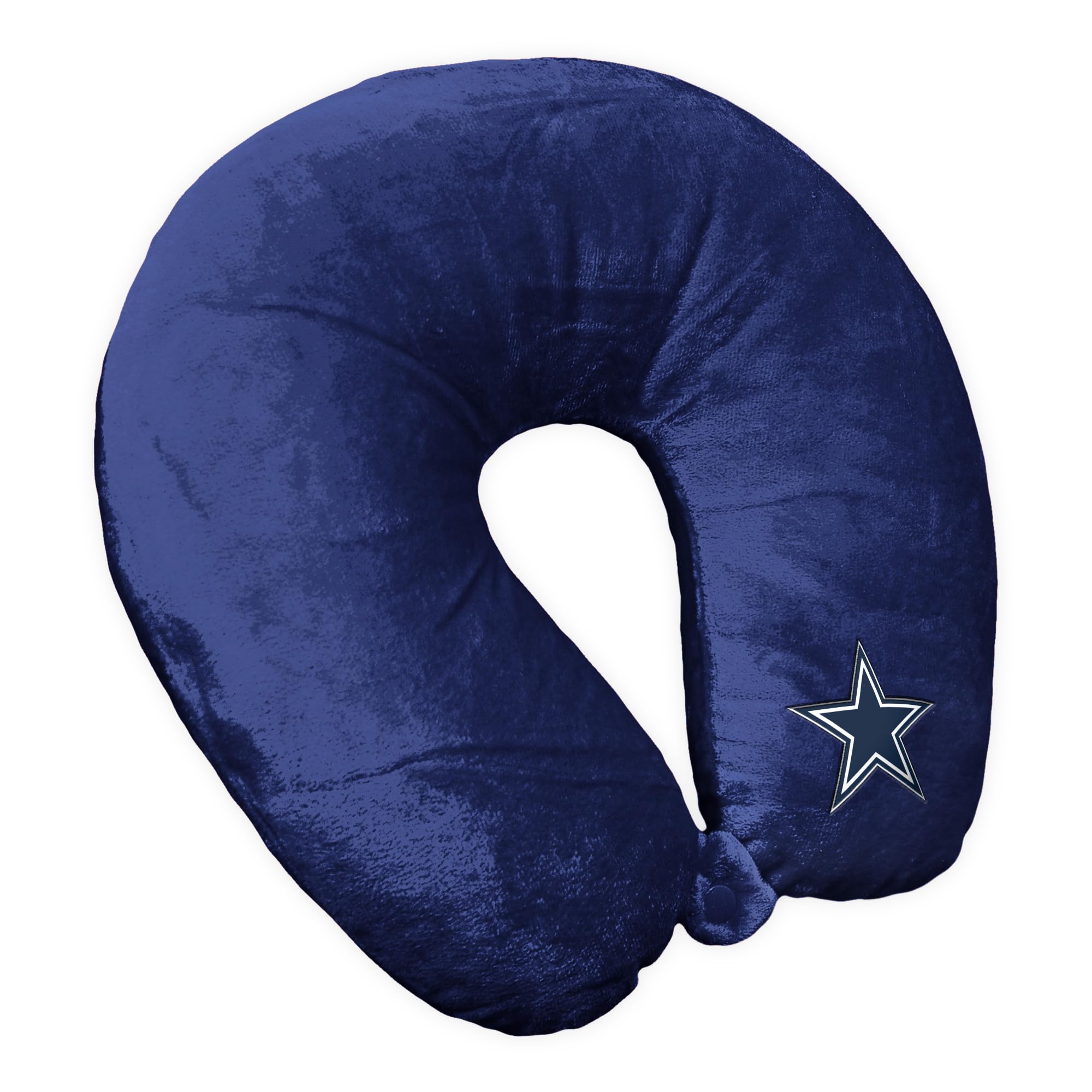 Officially Licensed NFL Travel Neck Pillow - Soft Support for Airplane, Car & Home Use - Multi Color One Size Comfort Pillow for Football Fans & Travelers