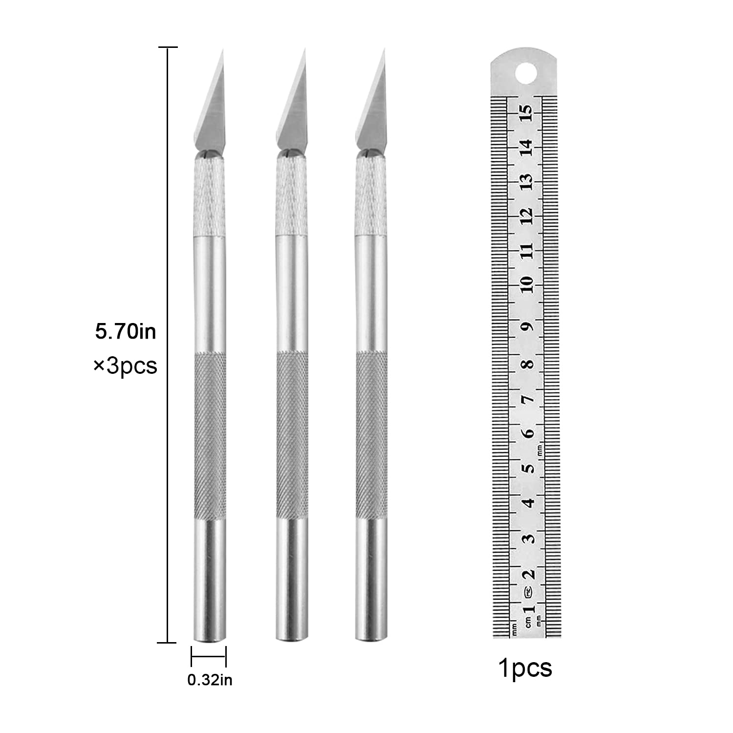 90PCS Precision Craft Knife Blades Set - Professional DIY Artwork, Model Making, Scrapbooking & Paper Cutting Tools for Artists, Hobbyists & Crafters - Perfect for Detailed Projects & Creative Designs