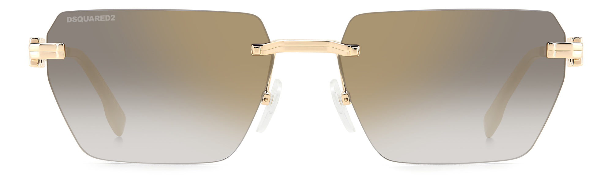 DSQUARED2 D2 0102/S Sunglasses - Polarized UV Protection Aviator Style for Men & Women - Perfect for Driving, Outdoor Sports & Fashion Accessories