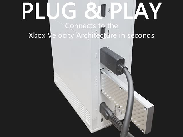 Xbox Series X & S 1TB/2TB NVMe SSD Storage Expansion Card - High-Speed Solid State Drive for Gaming (Black, 1TB) - Upgrade Your Console Storage for Faster Load Times & More Games
