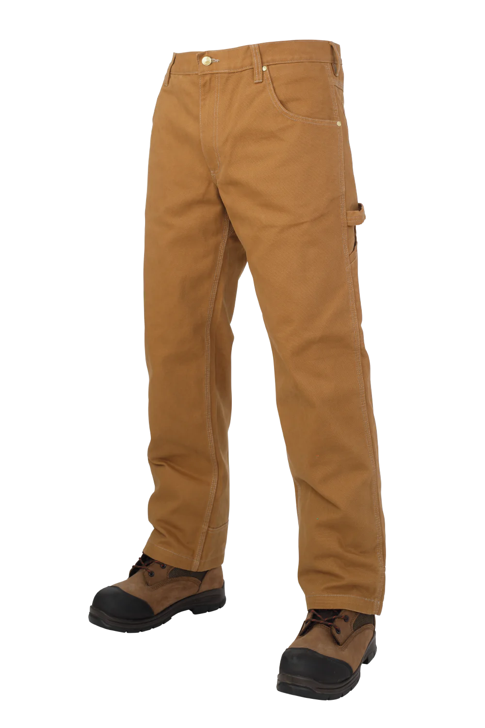 Tough Duck Washed Duck Work Pants WP02 - Durable & Comfortable Men's Workwear for Construction, Farming & Outdoor Activities