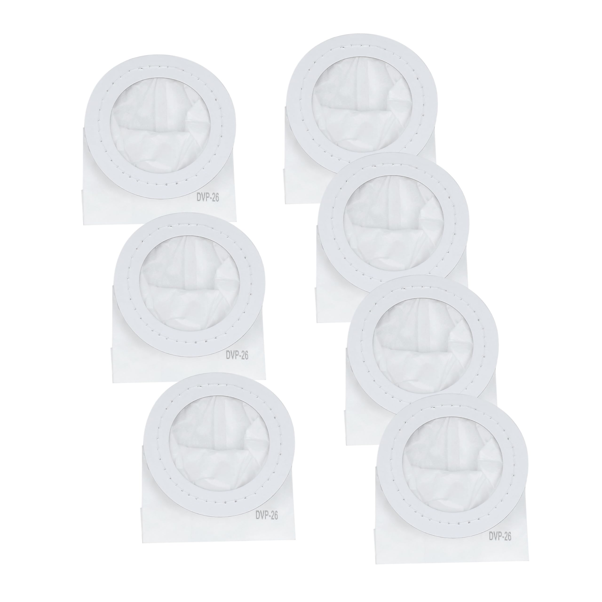 DVP-26RP Disposable Vacuum Bags for MetroVac AM/ES/MDV-1/VM Models | 7-Pack Replacement Bags for Professional Cleaning Systems | Ideal for Home, Office & Commercial Use