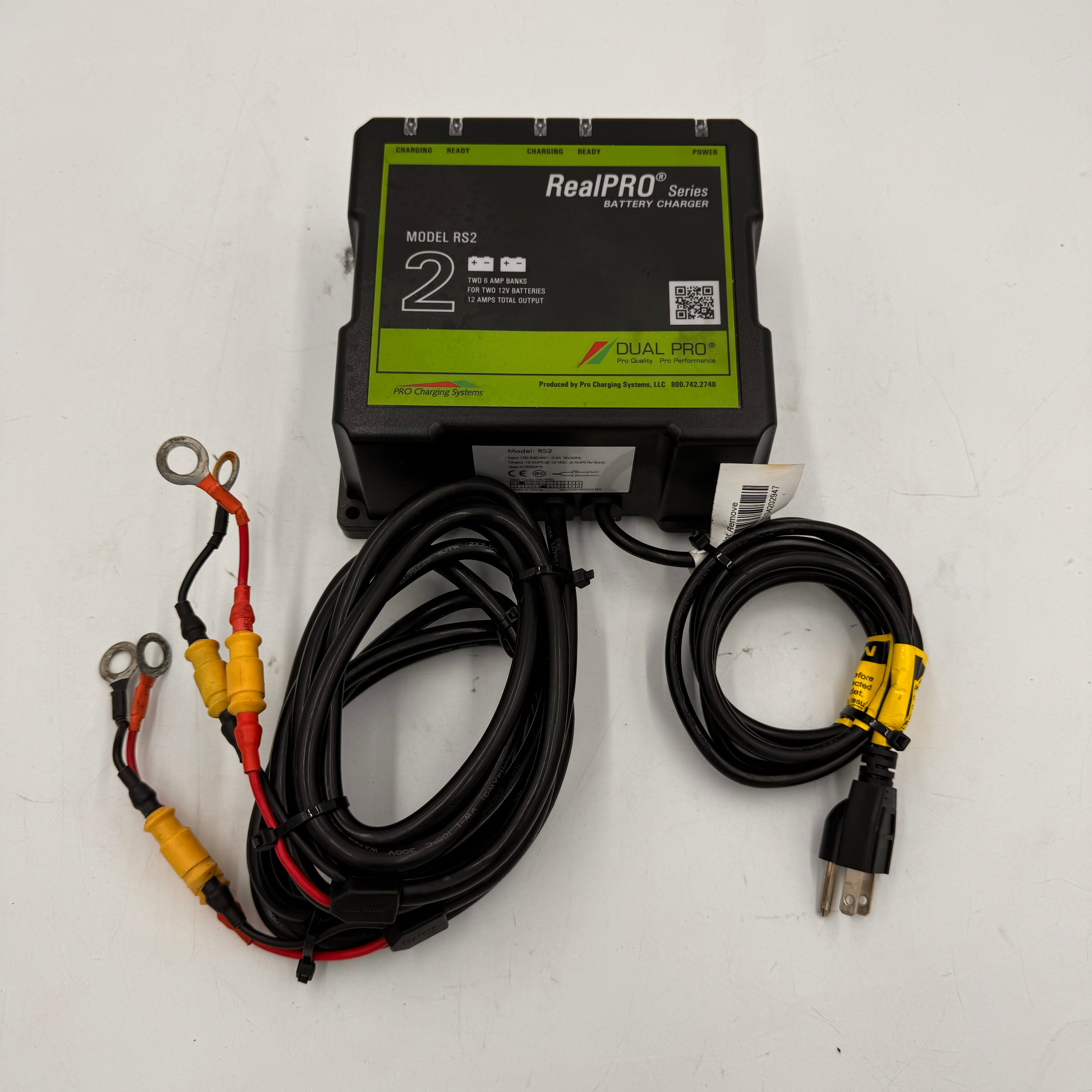 Dual Pro RealPro Battery Charger - 12V/24V Marine & RV Battery Charger with Smart Technology | Perfect for Boats, RVs, and Off-Grid Power Systems