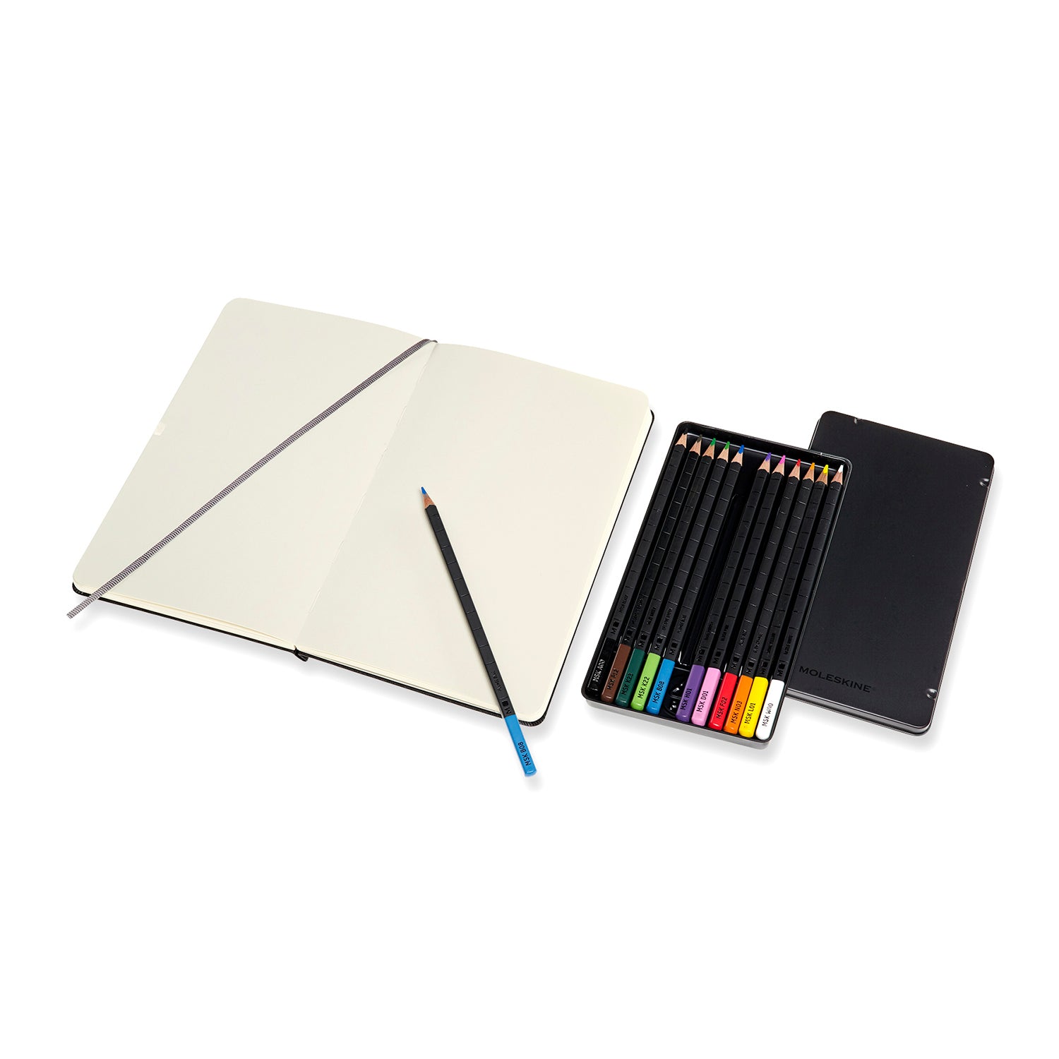 Premium Sketchbook & Watercolor Pencils Set - 120gsm Acid-Free Paper, 36 Vibrant Colors - Perfect for Artists, Students & Beginners - Ideal for Drawing, Sketching & Mixed Media Art Projects