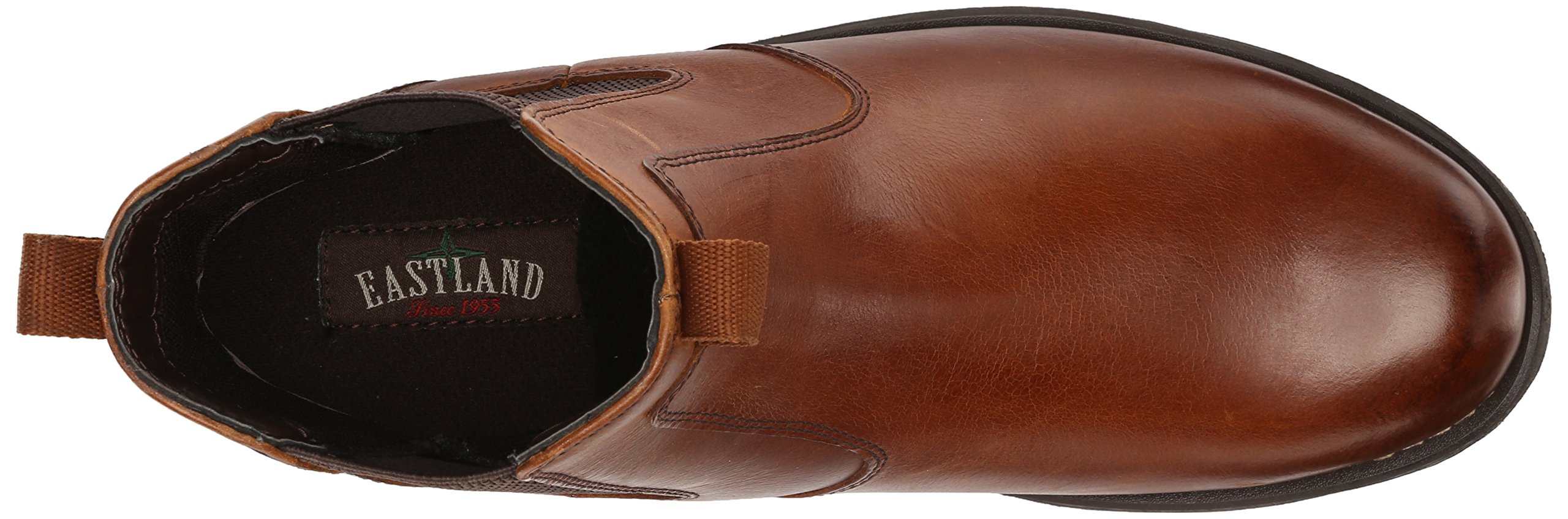 Eastland Men's Chelsea Boots - Comfortable Leather Ankle Boots for Everyday Wear, Tan Brown, Size 13 - Perfect for Casual Outfits, Office & Outdoor Activities