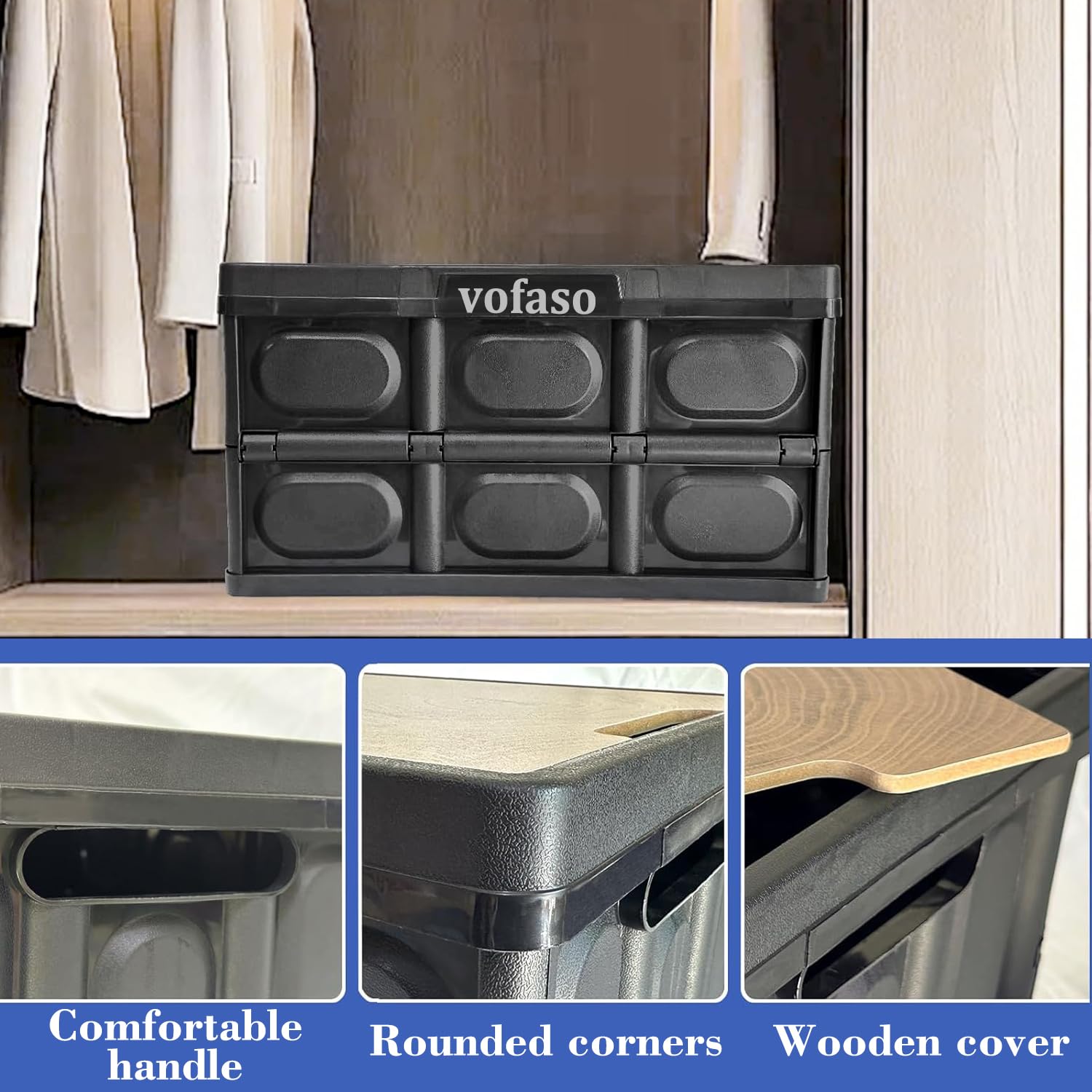 Stackable Wire Shelf Baskets - Multipurpose Storage Organizers (Black, 11.22