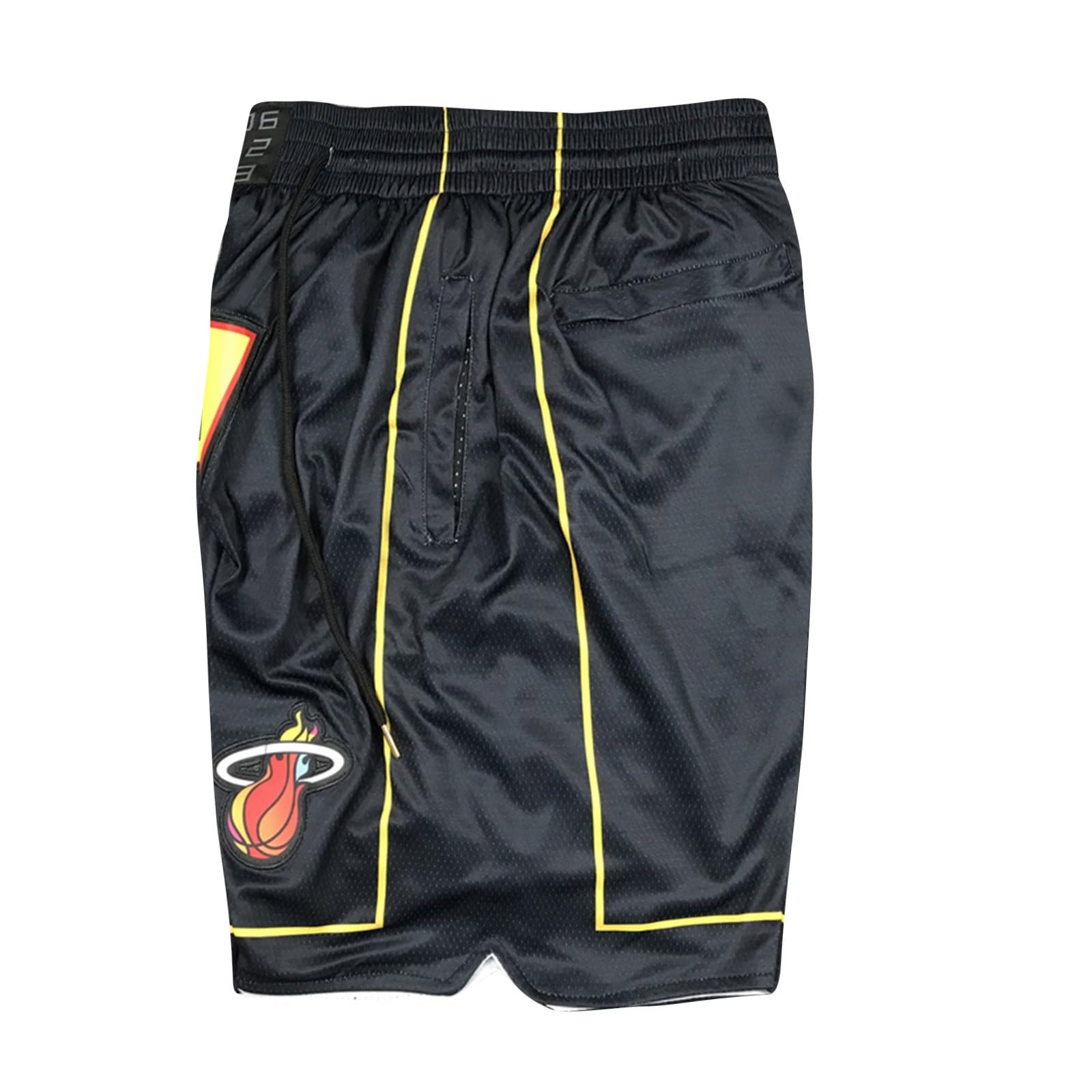 Miami Heat City Edition Men's Basketball Shorts - Breathable Activewear Gym Shorts with Pockets for Outdoor Sports & Workouts | Perfect for Basketball, Running, and Casual Wear