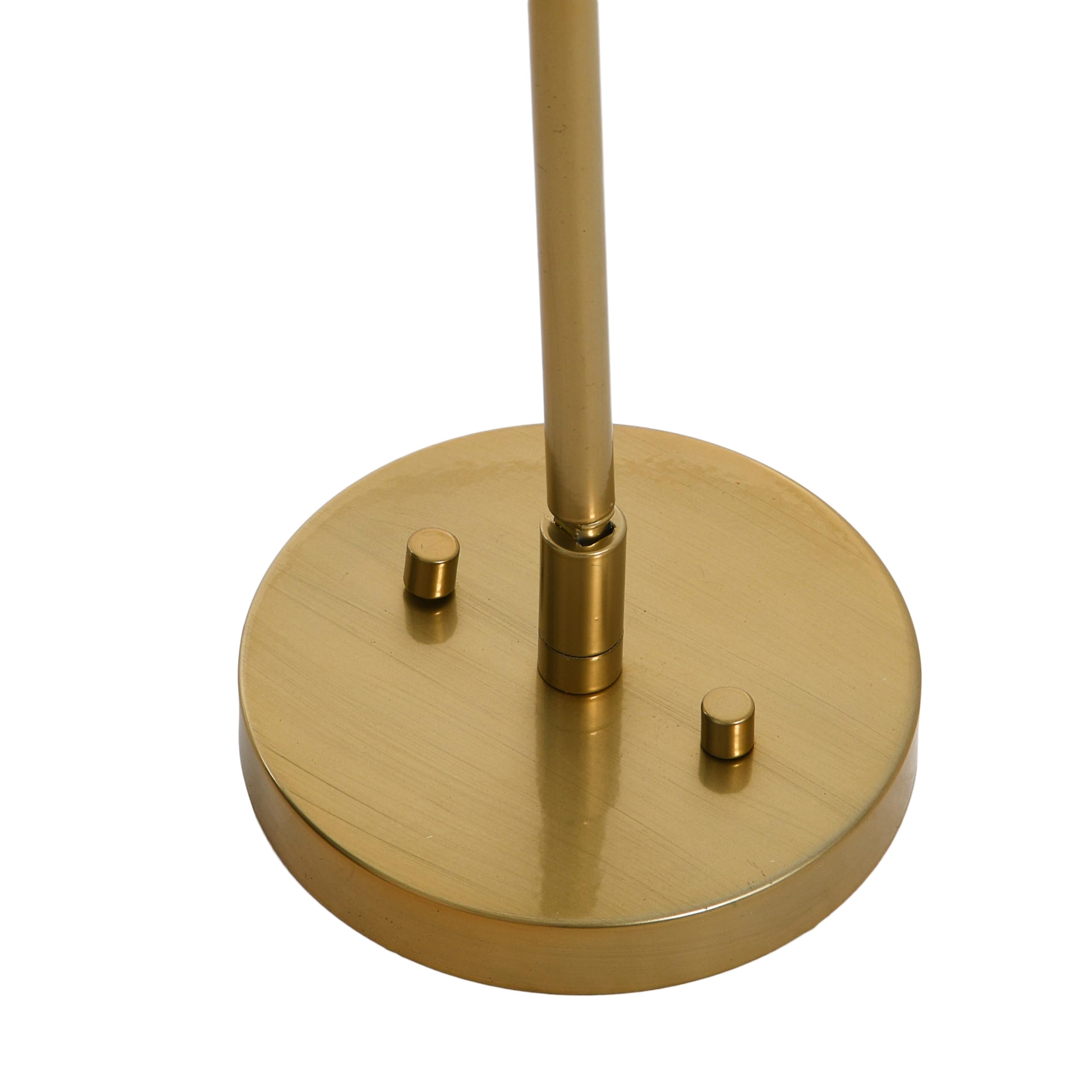 Channing Brushed Gold Metal and Glass Ceiling Light Fixture - Modern Dining Room & Bedroom Lighting for Home Decor