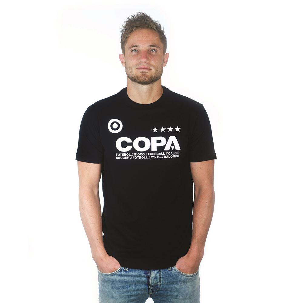 COPA Basic T-Shirt for Men - Comfortable Cotton Football Shirt - Perfect for Training, Matches & Casual Wear