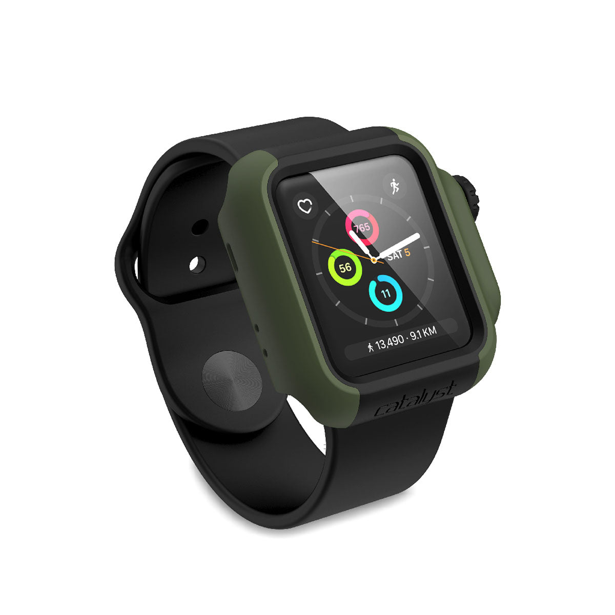 Durable 38mm Rugged Case for Apple Watch Series 3 & 2 - Shockproof & Scratch-Resistant Protection for Outdoor Sports & Active Lifestyle