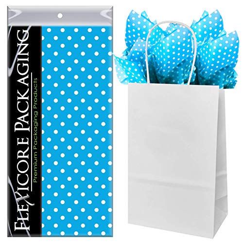 Turquoise Polka Dots