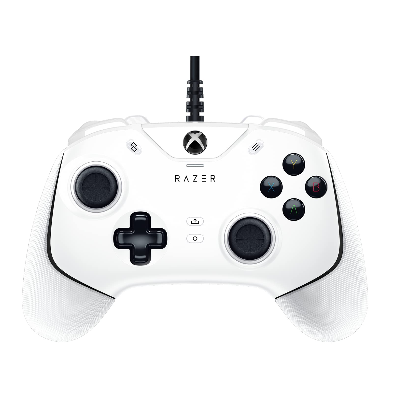 Razer Wolverine V2 Wired Pro Gaming Controller for Xbox Series X/S, Xbox One & PC - Customizable Remappable Buttons, Mecha-Tactile Switches, Trigger Locks - White (Renewed) - Perfect for Competitive Gaming, FPS & Fighting Games