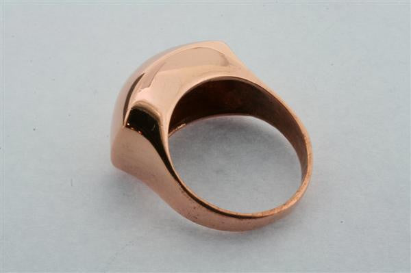 Clean Regal Copper Ring for Women - Elegant & Hypoallergenic Jewelry for Everyday Wear, Parties & Special Occasions