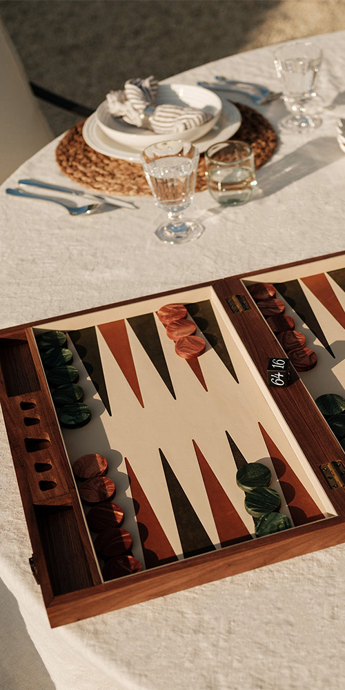 Premium Wooden Backgammon Board Set - Classic Strategy Game for Adults & Families - Perfect for Game Nights, Travel & Home Decor