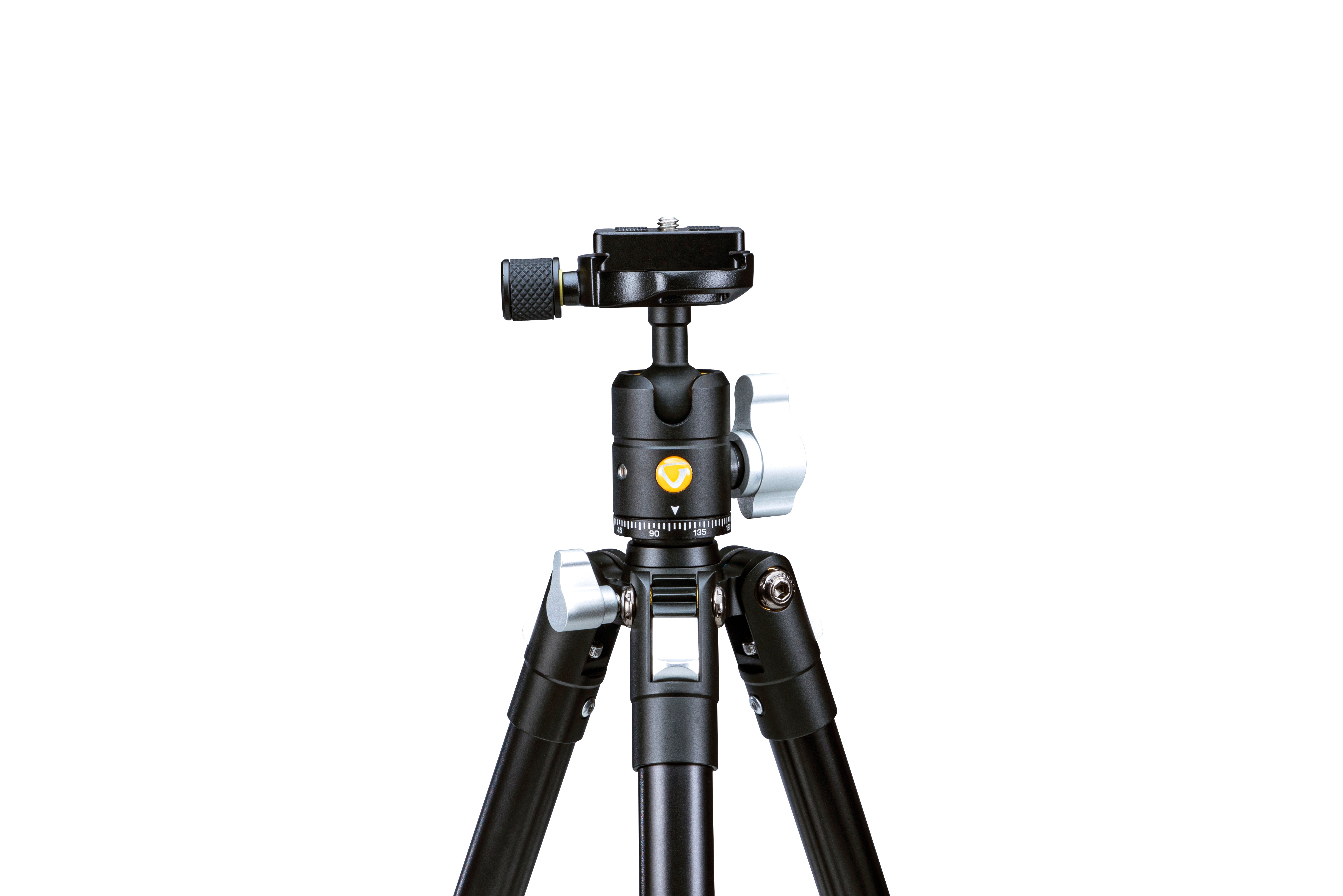 Vesta FB 204ABS Lightweight Aluminum Camera Tripod Stand - Professional Photography, Video Shooting, Live Streaming & Outdoor Travel Use